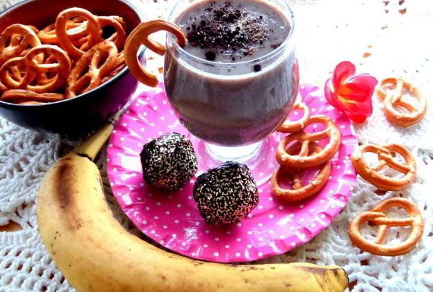 Смузи Лен с какао