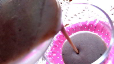 смузи лен с какао