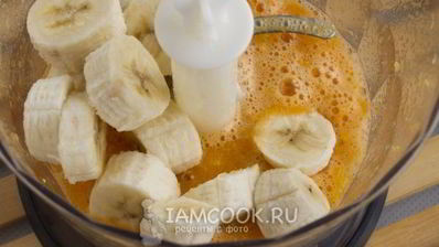 смузи мандариновый с бананом