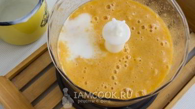 смузи мандариновый с бананом