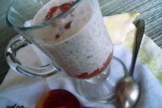 Смузи на кефире с нектарином