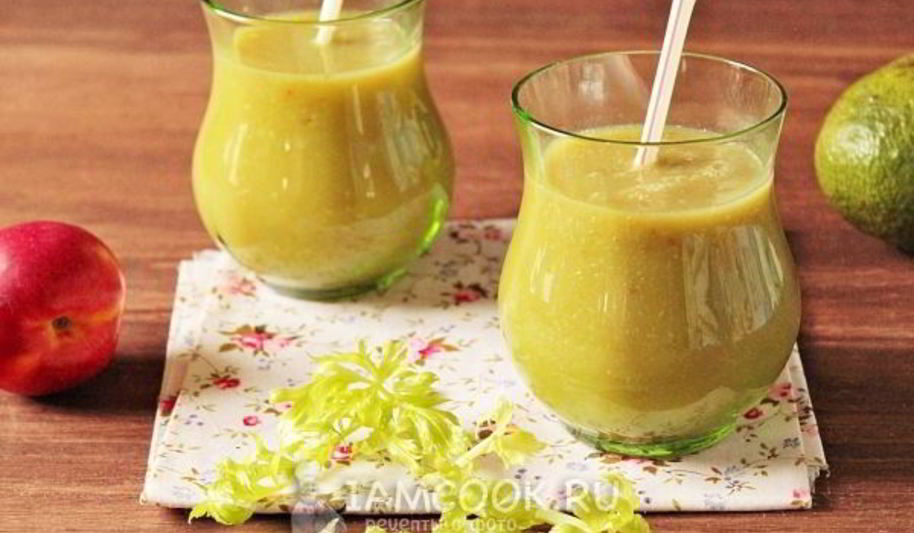 Рецепт смузей с авокадо и сельдереем