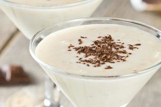 Смузи с бананами и шоколадом