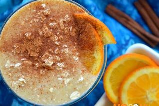 Смузи с бананом и апельсином