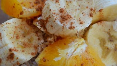 смузи с бананом и апельсином