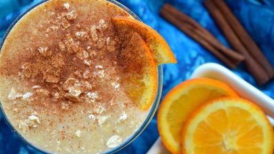 смузи с бананом и апельсином