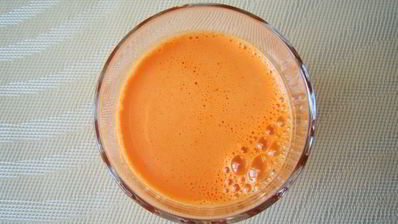 смузи с бананом и морковным соком