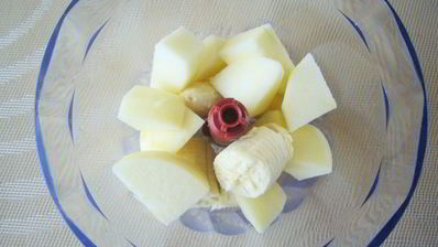 смузи с бананом и морковным соком