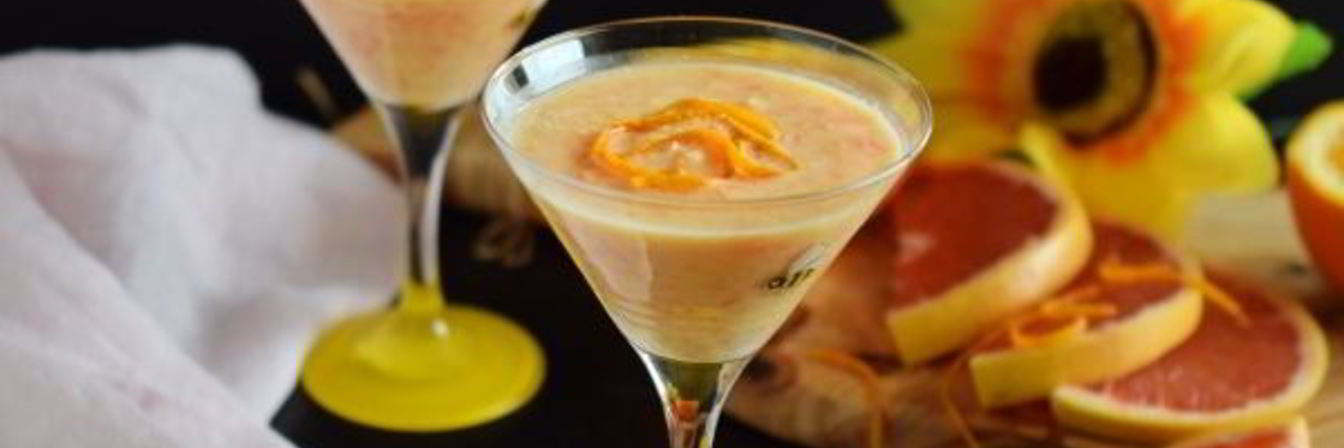 Смузи с грейпфрутом и апельсином