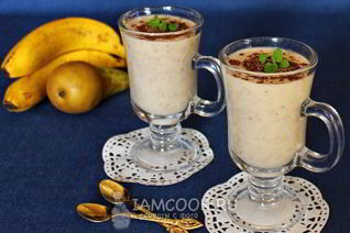 Смузи с грушей и бананом