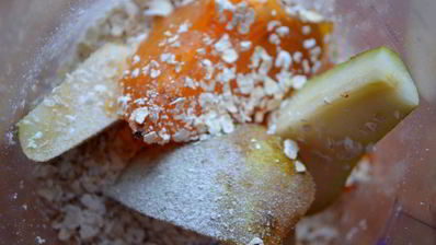 смузи с хурмой и грушей