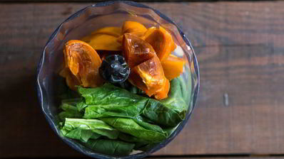 смузи с хурмой