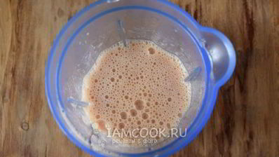 смузи с малиной и красным апельсином