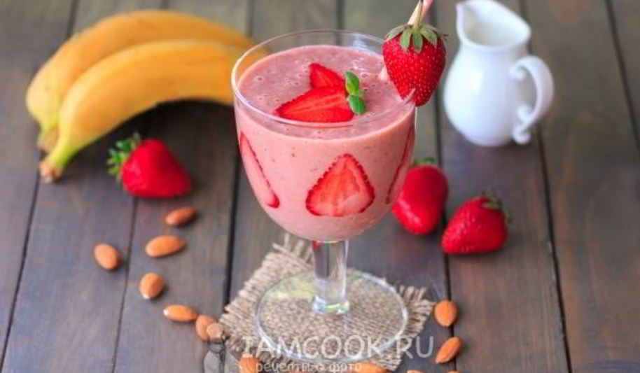 Рецепт смузей с миндальным молоком