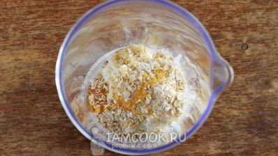 смузи с творогом и бананом