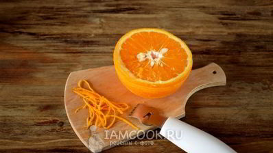 смузи с засахаренным имбирем