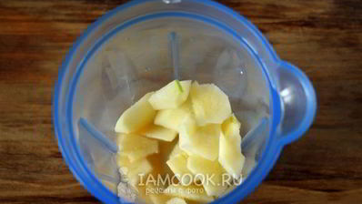 смузи с засахаренным имбирем