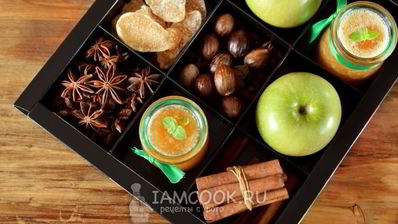 смузи с засахаренным имбирем