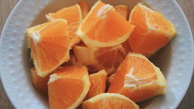 смузи со шпинатом и апельсином