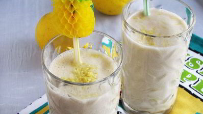 смузи в бананово-лимонном сингапуре