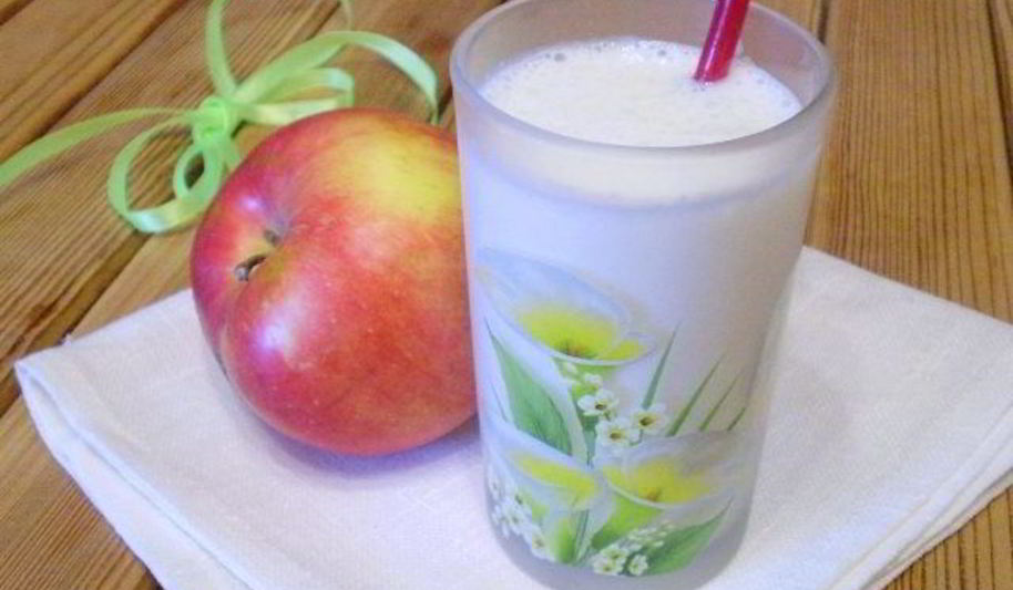 Рецепт смузей яблочный