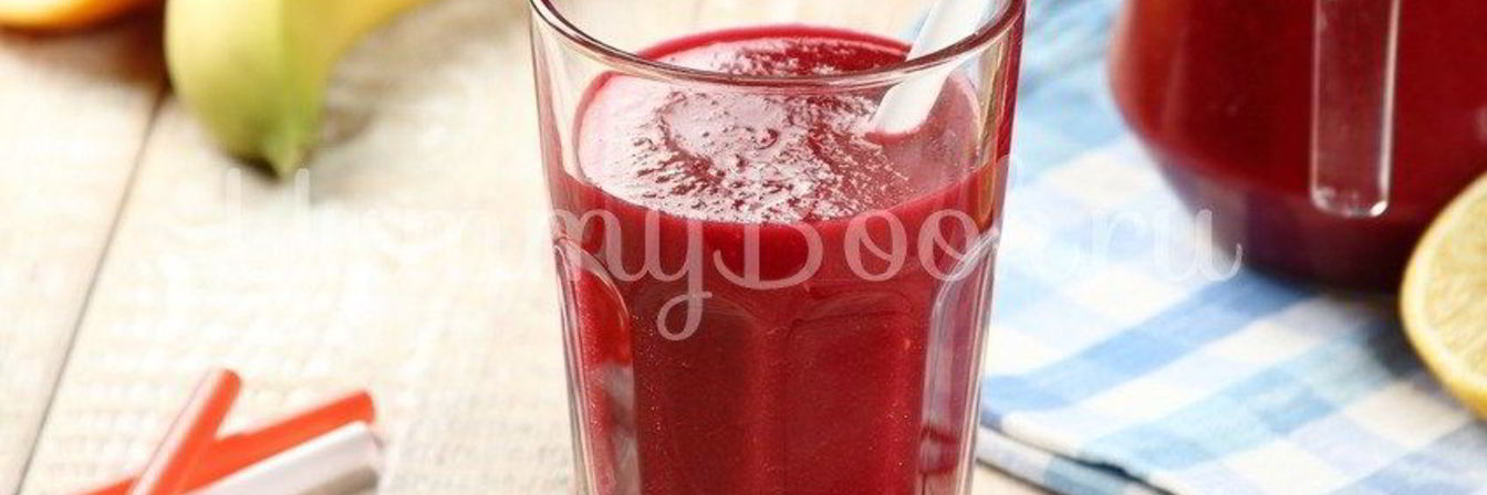 Свекольный смузи с яблоками
