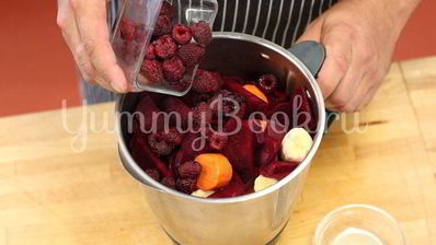 свекольный смузи с яблоками