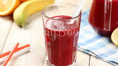 свекольный смузи с яблоками