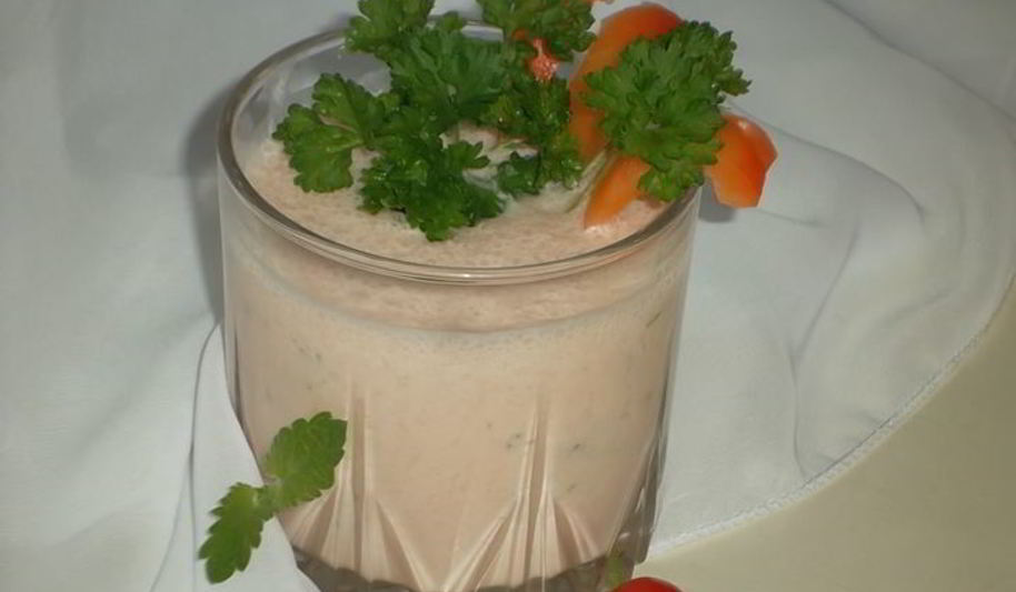 Рецепт томатна-огуречного смузи с петрушкой