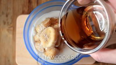 тропический смузи с кокосовым молоком