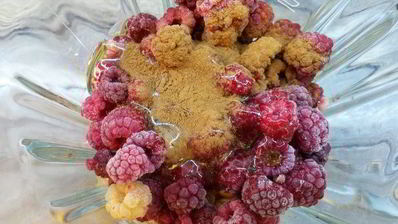 тыквенно-малиновый смузи