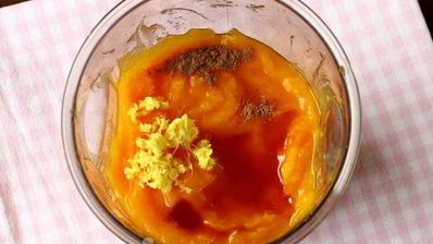 тыквенно-цитрусовый смузи с имбирем