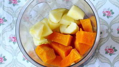 тыквенный смузи с яблоками