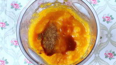 тыквенный смузи с яблоками