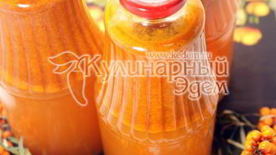 облепиховый сок