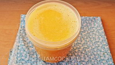 сок из кабачков