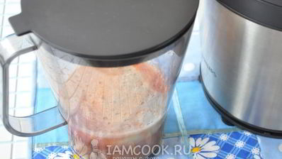 сок из свежих овощей с яблоком