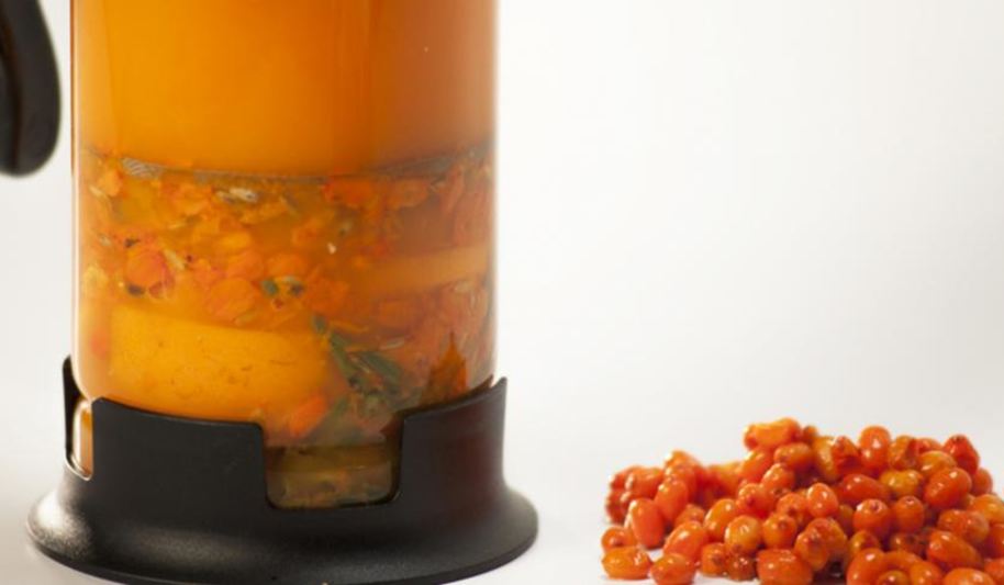 Рецепт теплого облепихового напитка