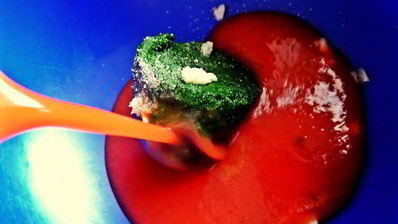 томатно-шпинатный напиток