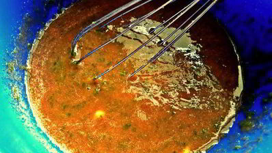 томатно-шпинатный напиток