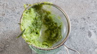 зеленый коктейль тархун