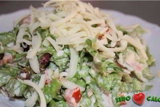 Фитнес-салат с тунцом