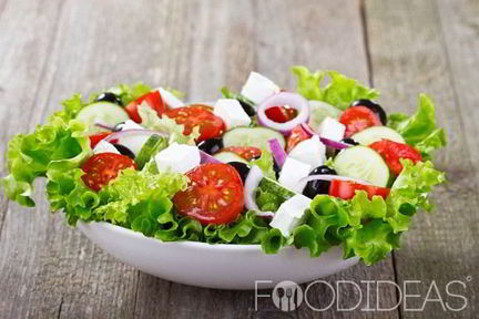 Греческий салат с брынзой