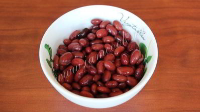 греческий салат с фасолью