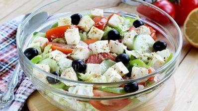 греческий салат с пекинской капустой