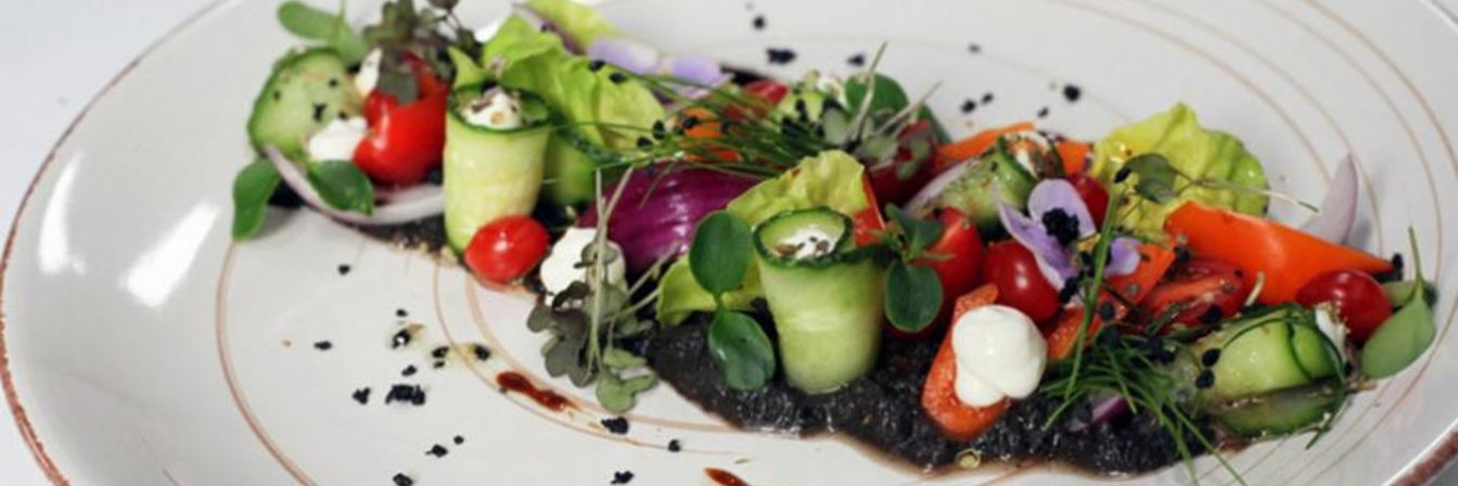 Греческий салат в новом стиле