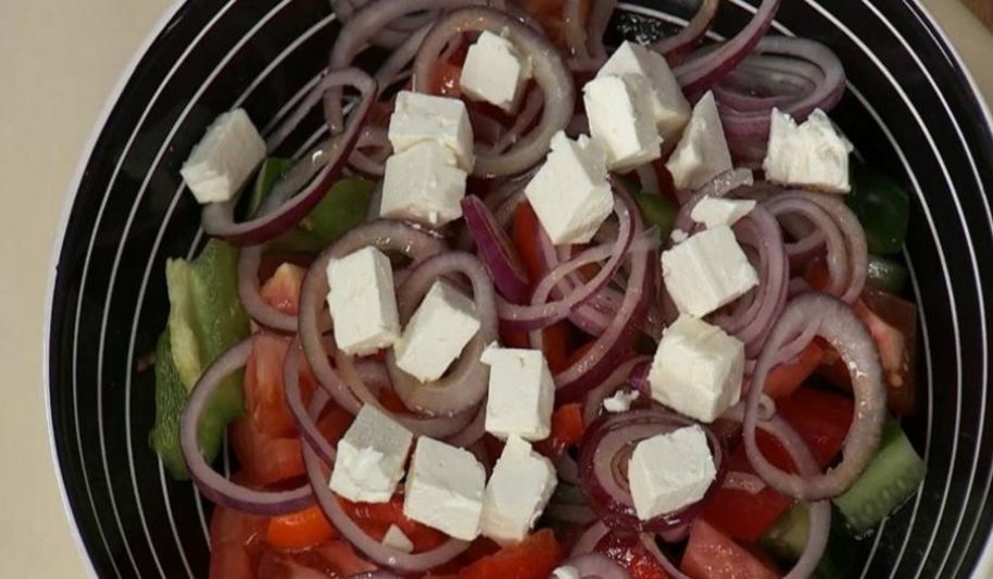 Рецепт легкого греческого салата