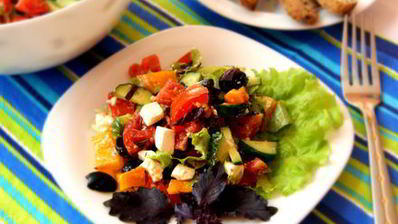 салат по-гречески