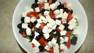 салат по-гречески
