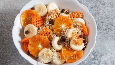 салат с проростками гречки